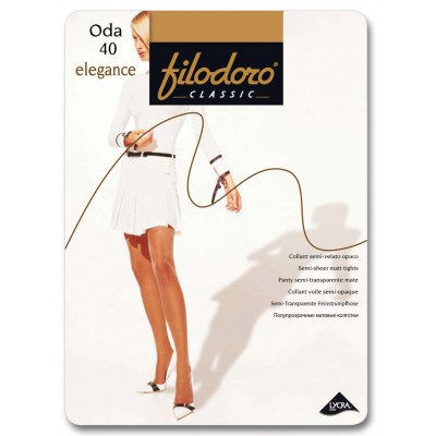 Moteriškos pėdkelnės (Filodoro oda 40)